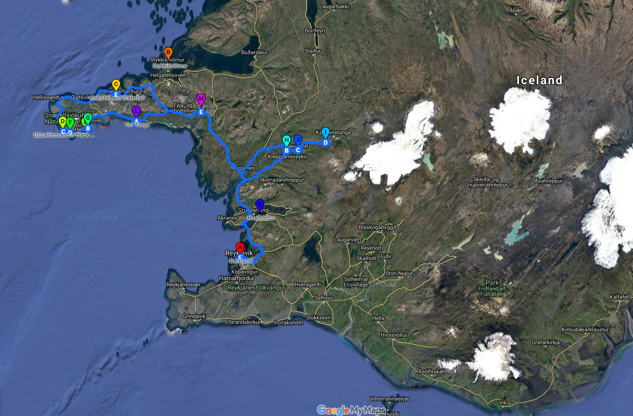Verken het westen van IJsland en bekijk het magische schiereiland Snæfellsnes.