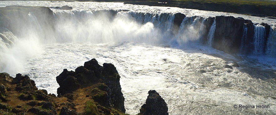 Goðafoss waterfall