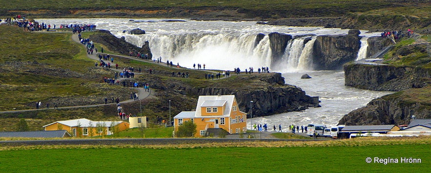 Goðafoss waterfall