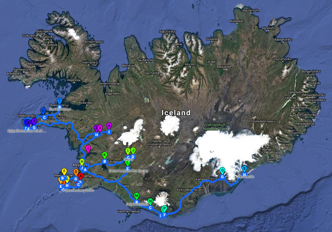 Ce superbe itinéraire de six jours vous fera découvrir tous les joyaux cachés de la côte sud et de l'ouest de l'Islande.