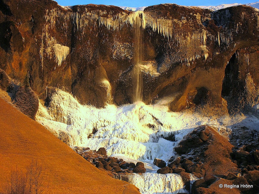 Foss á Síðu in the wintertime