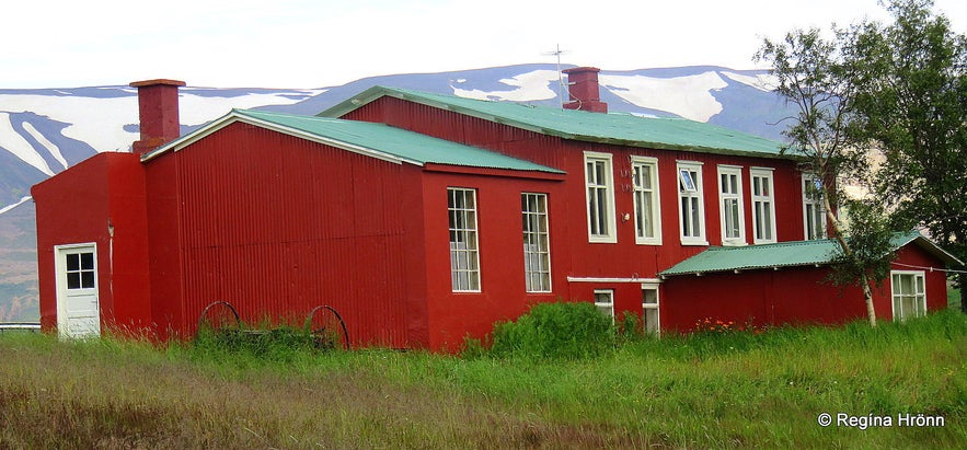 The old boarding school at Skógar in Fnjóskadalur