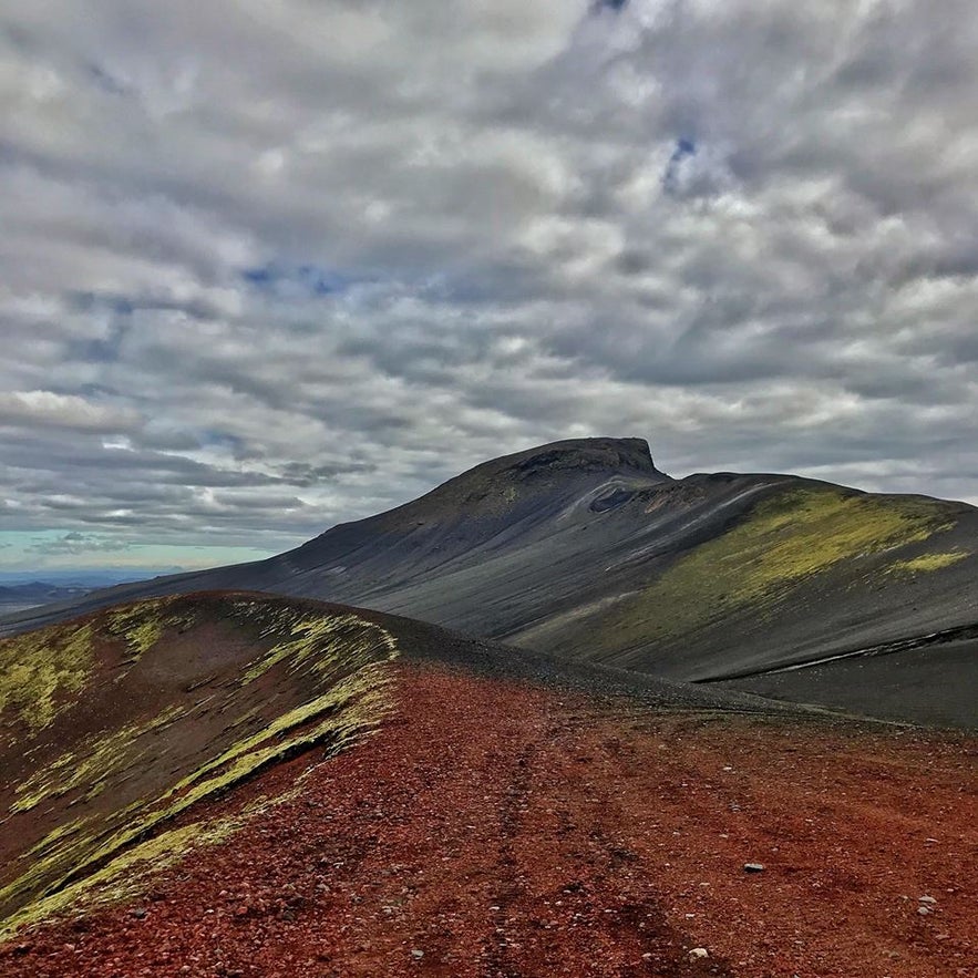 พื้นลาวาของ ภูเขาไฟแฮกล่า 