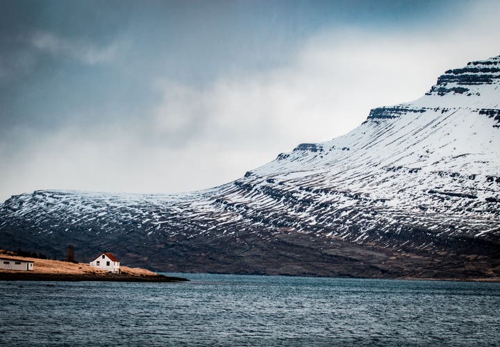 冰島初冬11月景色