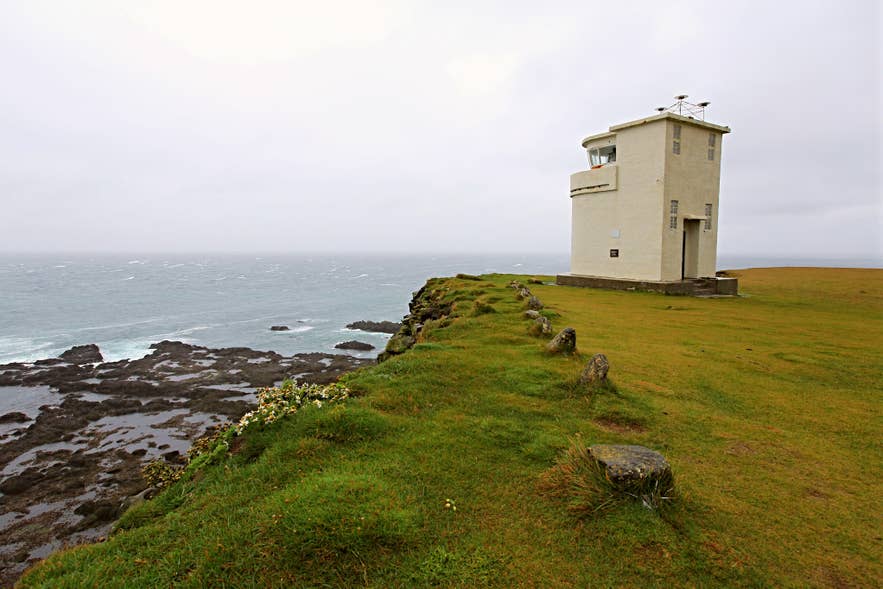 Bjargtangar marks the westernmost point of both Iceland and Europe.