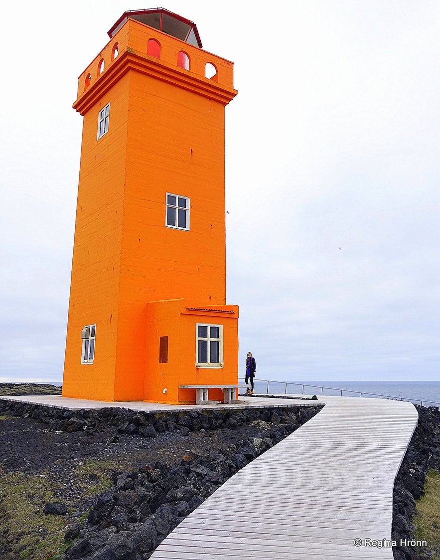 Regína at Skálasnagaviti at Snæfellsnes