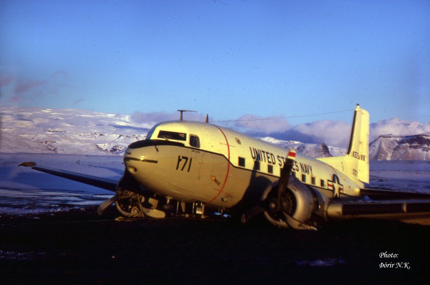 The Wreck of the Abandoned Plane on Sólheimasandur has become a Landmark in South-Iceland