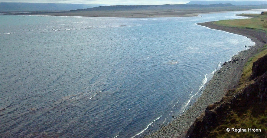 The beach by Hvítserkur monolith