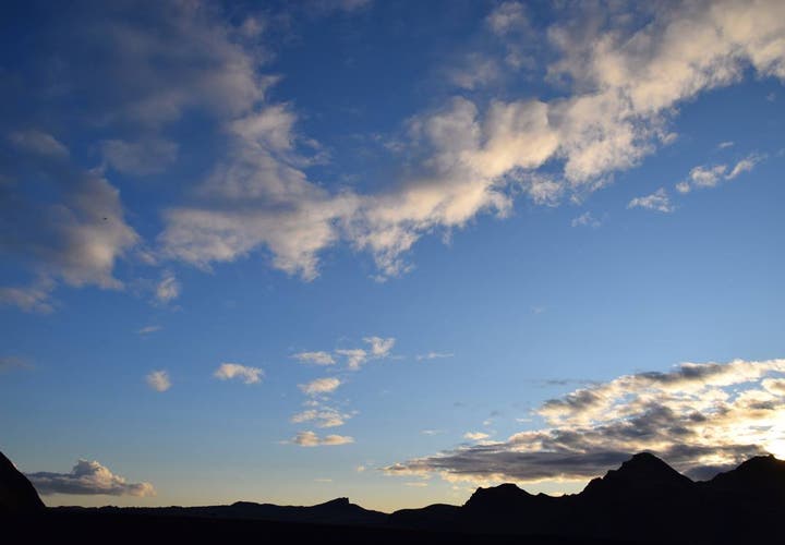 綺麗に澄んだ空