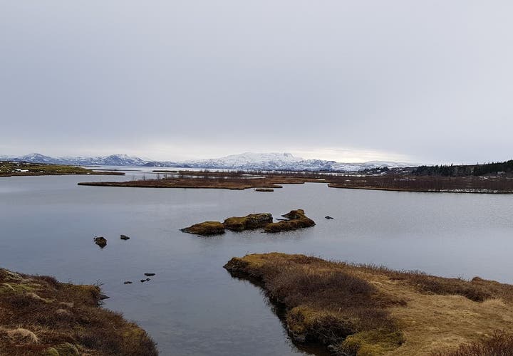 Thingvellir, auf dem Weg zurück zum Parkplatz