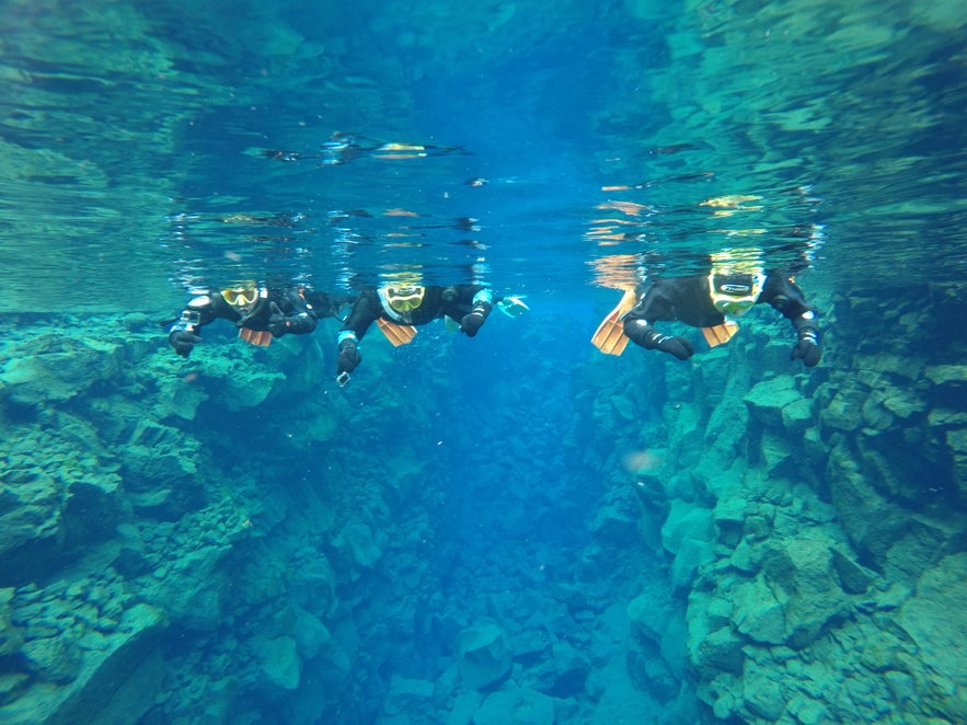 Snorkeling between Continents at the Silfra Fissure