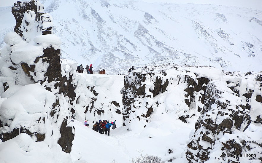 Þingvellir Stekkjargjá South-Iceland