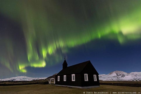 Noorderlicht in Ijsland