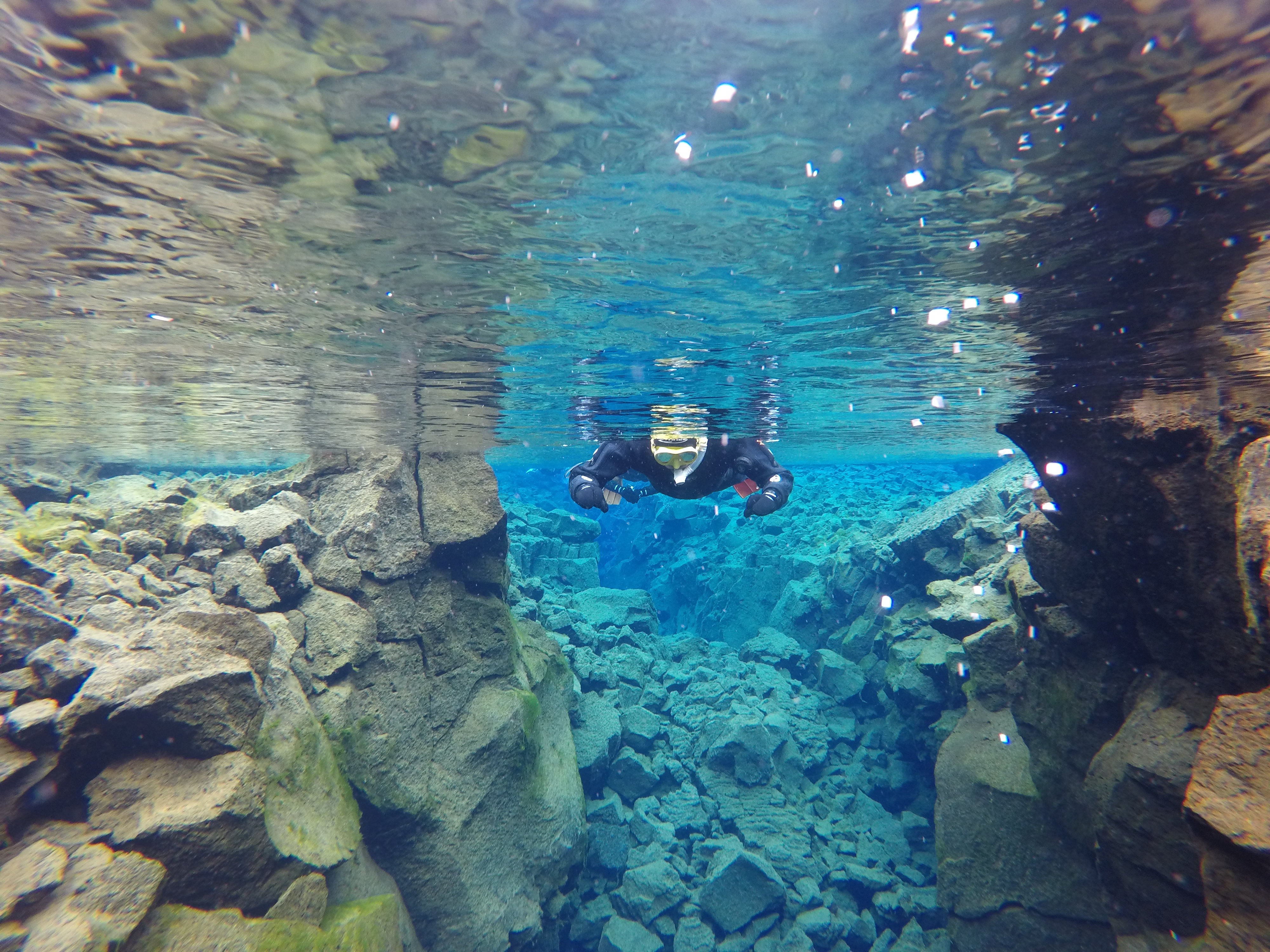 透明度がすごい!シルフラの泉でシュノーケリング!