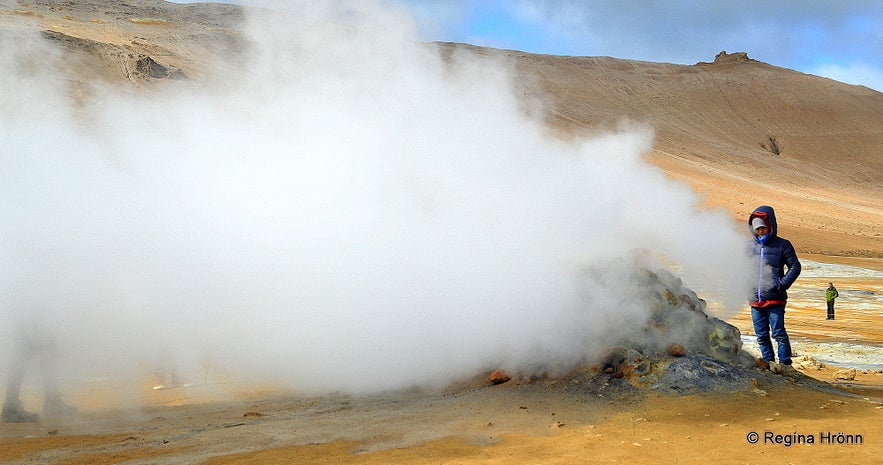 Hverir geothermal area Mt. Námafjall North-Iceland