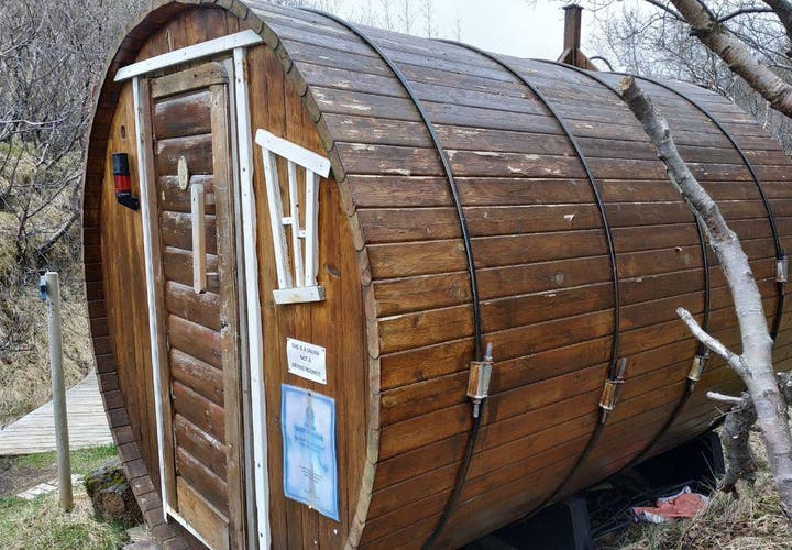 Sauna de Volcano Huts