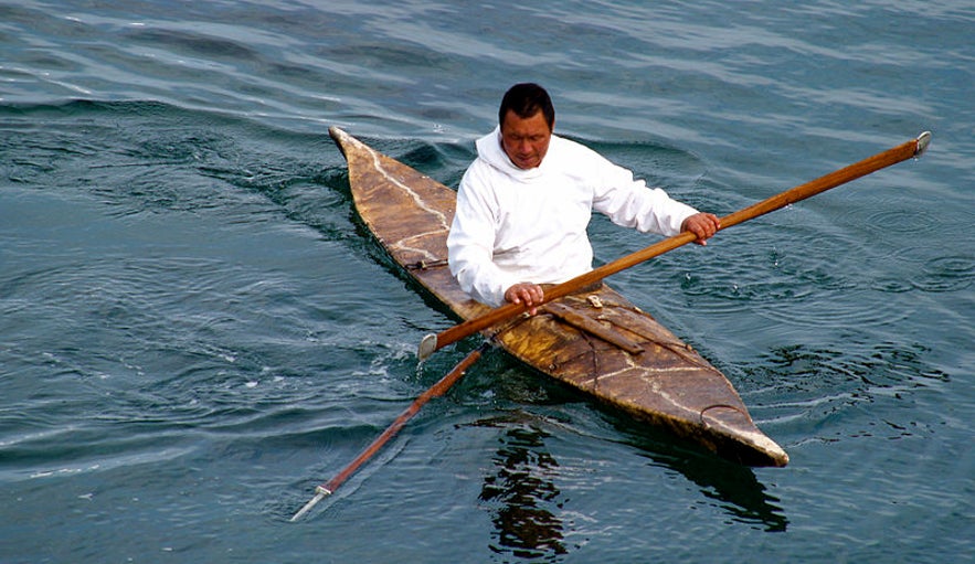 A Greenlandic hunter. 