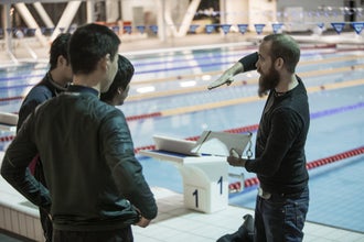 PADI Dry Suit Diver Course includes one confined session in a swimming pool.