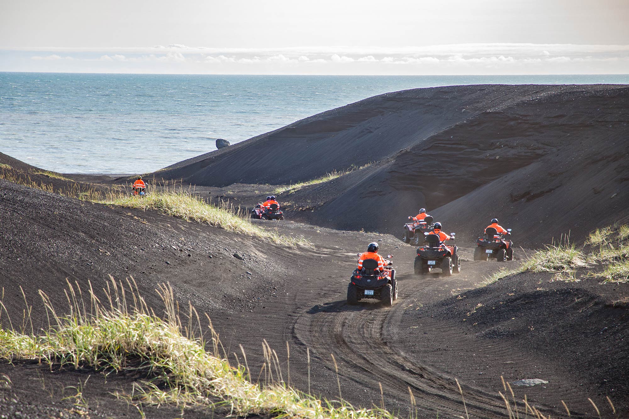 Small groups make for a more enjoyable experience on this incredible ATV tour in Iceland's south