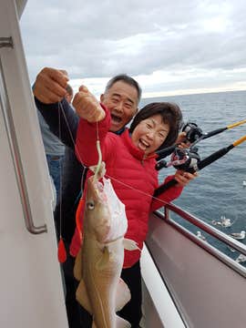 Combination Whale Watching & Sea Fishing Tour with BBQ Meal from Reykjavik