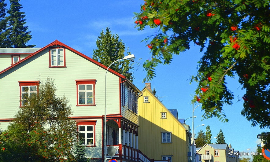 Akureyri town North-Iceland