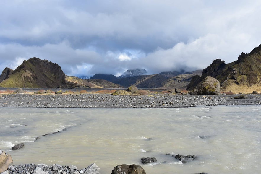 Auf dem Weg nach Thorsmörk. Auf dem Weg nach Thorsmörk.