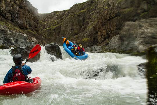 Action-Packed River Rafting Tour in North Iceland