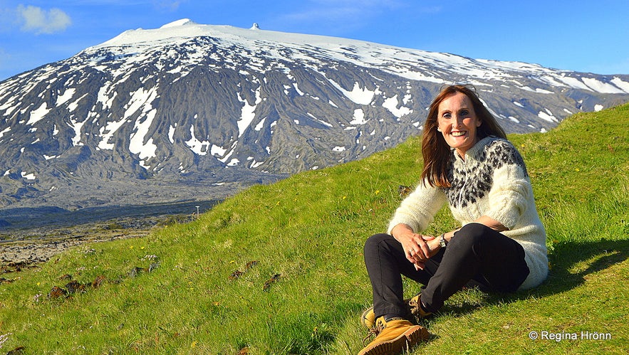 Snæfellsjökull glacier Snæfellsnes