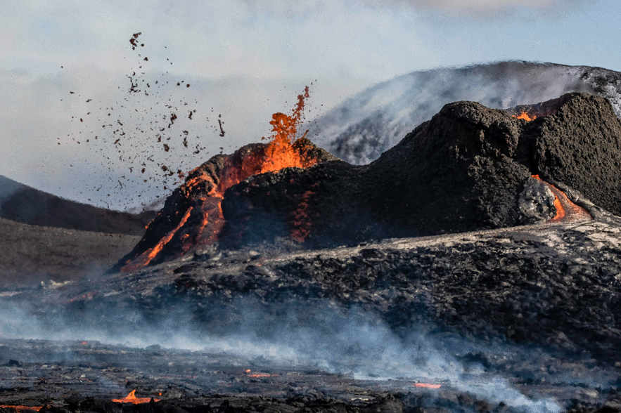 Fagradals eruption