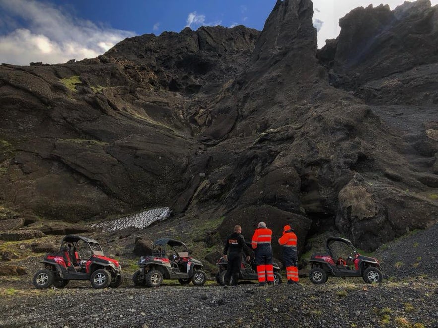 It's possible to have bugg adventures in popular sightseeing destinations such as the Golden Circle and Þorsmörk