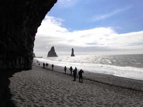 Luxury 8 Hour South Iceland Tour of Waterfalls, Black Sand Beaches, Vik & Dyrholaey in Mercedes
