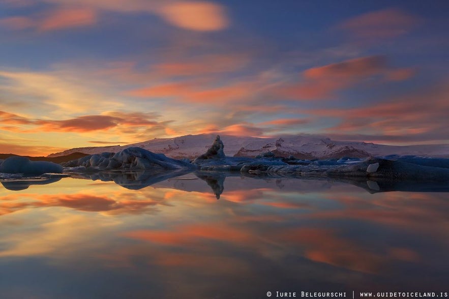 Lagune de Jokulsarlon au pied du Vatnajökull