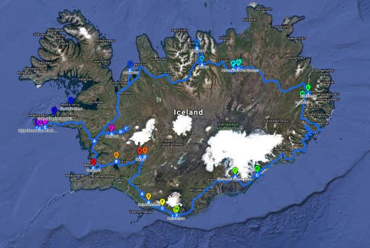 13天12夜冰岛冬季北极光环岛跟团套餐|一号环岛公路景区+斯奈山半岛+雷克雅未克