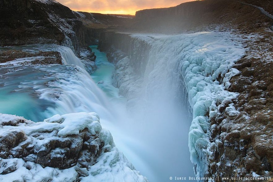 Gullfoss Wasserfall - Island