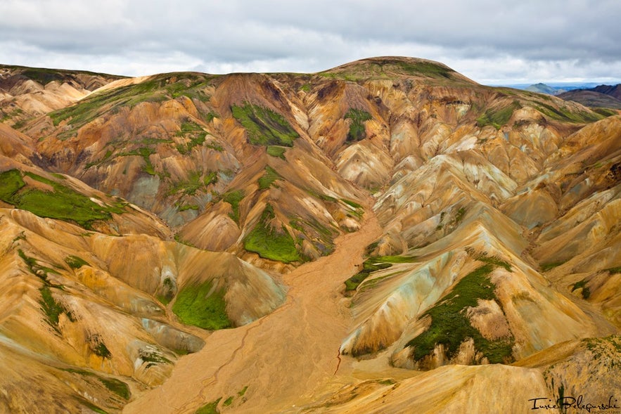 Landmannalaugar mountains in Iceland's highlands