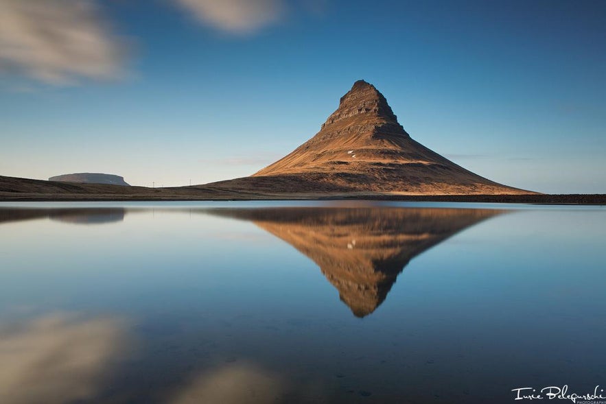 Kirkjufell mountain in Iceland, on Snæfellsnes peninsula