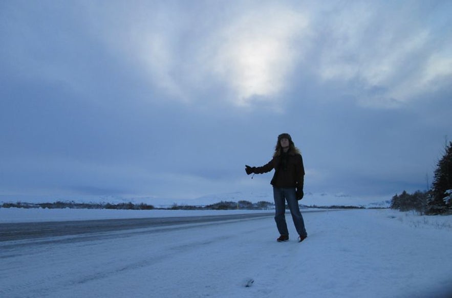 Hitchhiking is still considered safe in Iceland, but the weather can present other dangers.