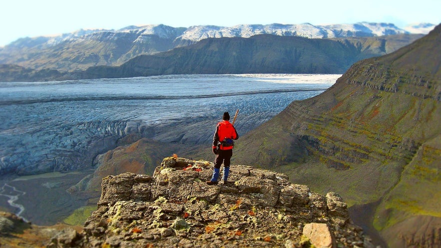 Hiking in Iceland in summer gives the added advantage of extended daylight hours meaning you can cover more ground throughout your day