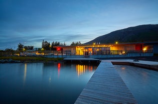 Das Fontana Spa ist ein ruhiges geothermales Spa in Island.