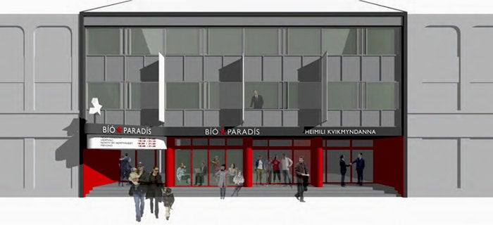 Bíó Paradís is the premiere bar for independent film in Iceland.