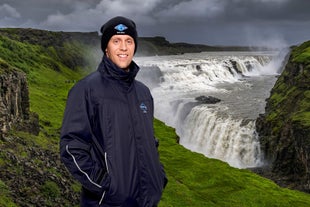 Visite en Bus de 7 heures pas Chère du Cercle d'Or avec Prise en Charge à Reykjavik