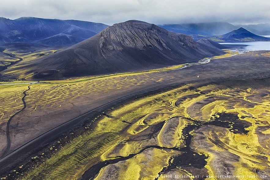 L'intérieur des terres en Islande