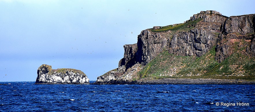 Grímsey island in Steingrímsfjörður