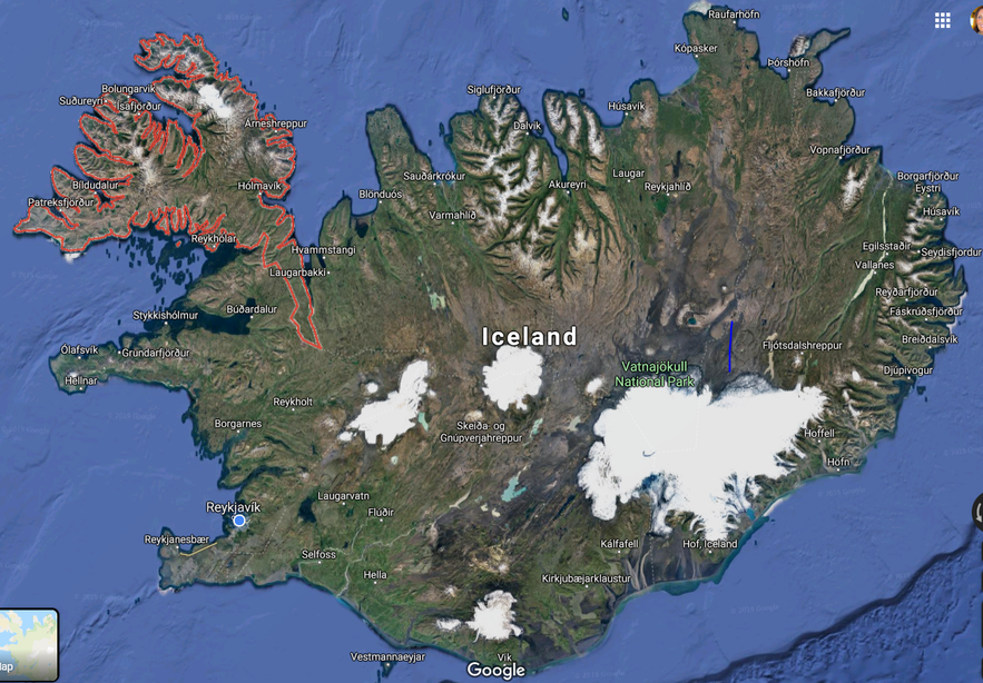 The 3 Trolls who wanted to separate the Westfjords Region from the Mainland of Iceland - Icelandic Folklore - Vestfjarðatröllin