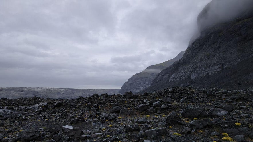 De camino a Breiðamerkurjökull