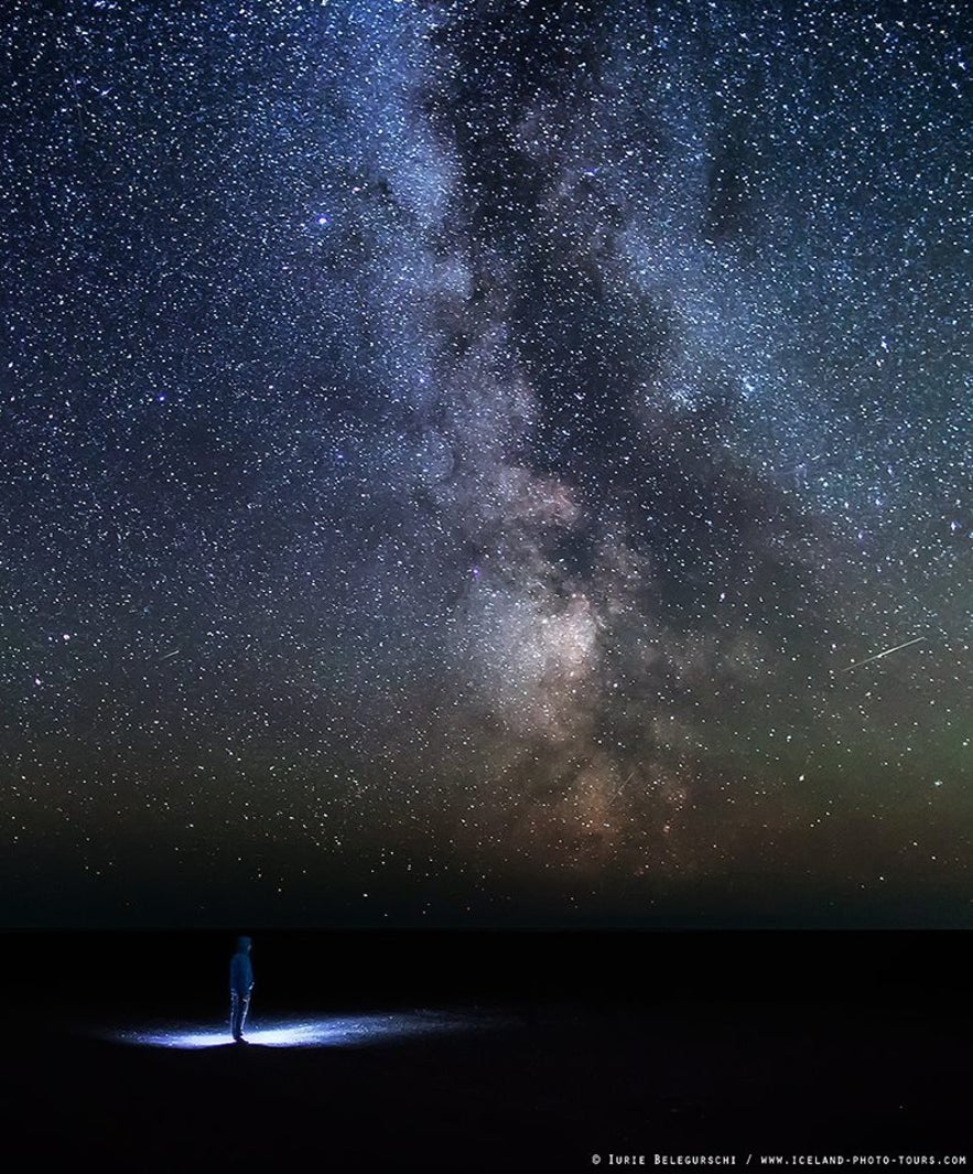 The Milky Way in Iceland