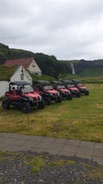 Spännande 1 timmes ATV Buggy-äventyr genom landsbygden med transfer från Brú, väg 249