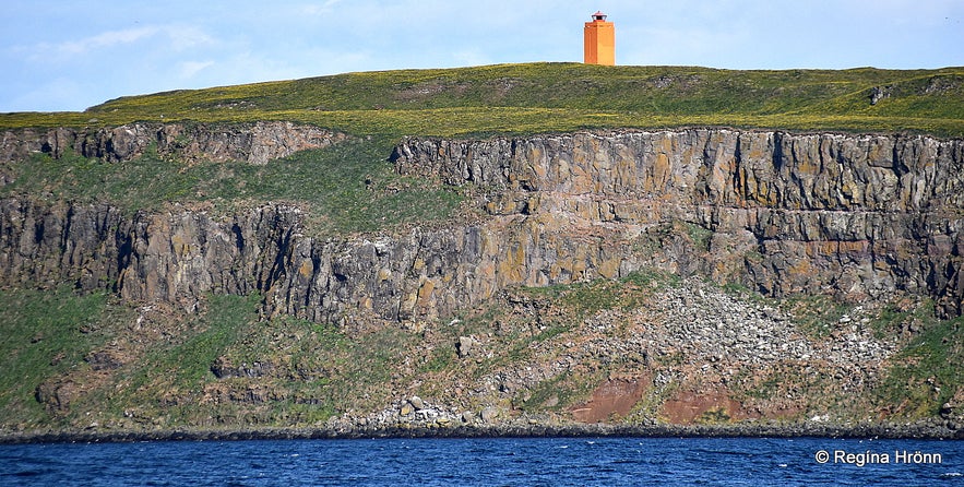 Grímsey island on Steingrímsfjörður fjord