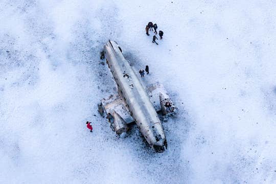 冰岛南岸DC-3飞机残骸摆渡车|自驾集合