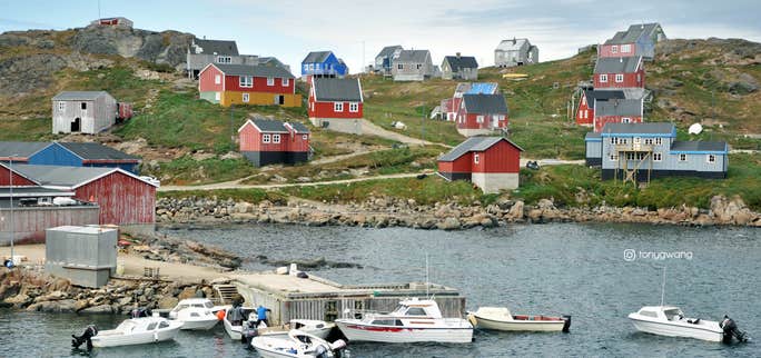 从冰岛到格陵兰岛 | 飞往格陵兰东部库鲁苏克Kulusuk